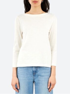 Toast Lia Cotton Boat Neck Tee